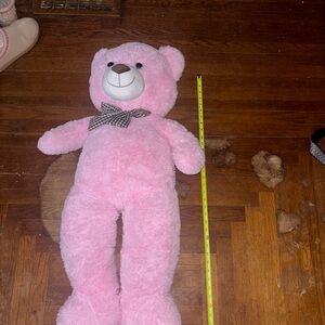 Primark Pink Stuffed Bear with Bow